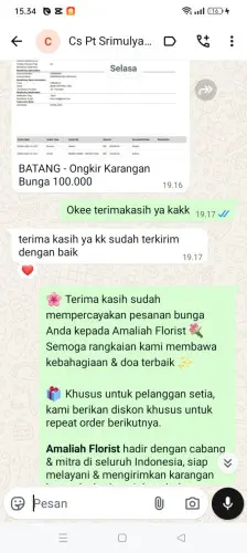 Testimonial Papan Bunga kertamanah
