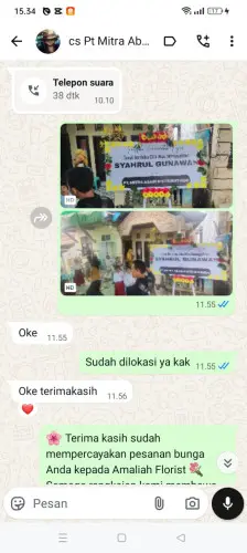 Testimonial Papan Bunga kertamanah