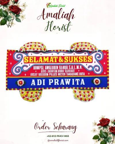 Karangan Bunga Ucapan Selamat kertamanah
